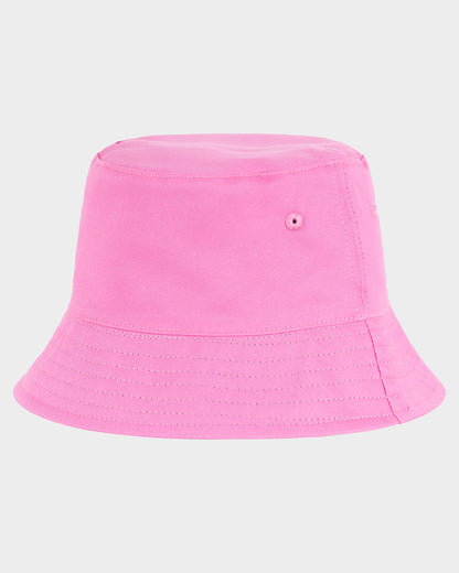 Field Arch Repeat Girls Reversible Bucket Hat Pink