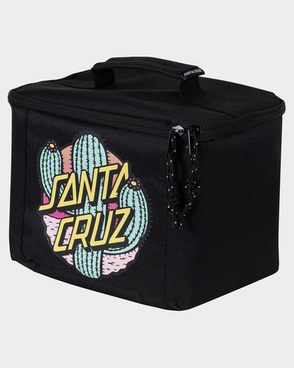 Cactus Dot Girls Lunch Box Black
