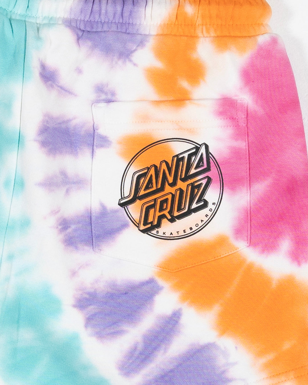 Contra Dot Mono Girls Short Multi Tie Dye