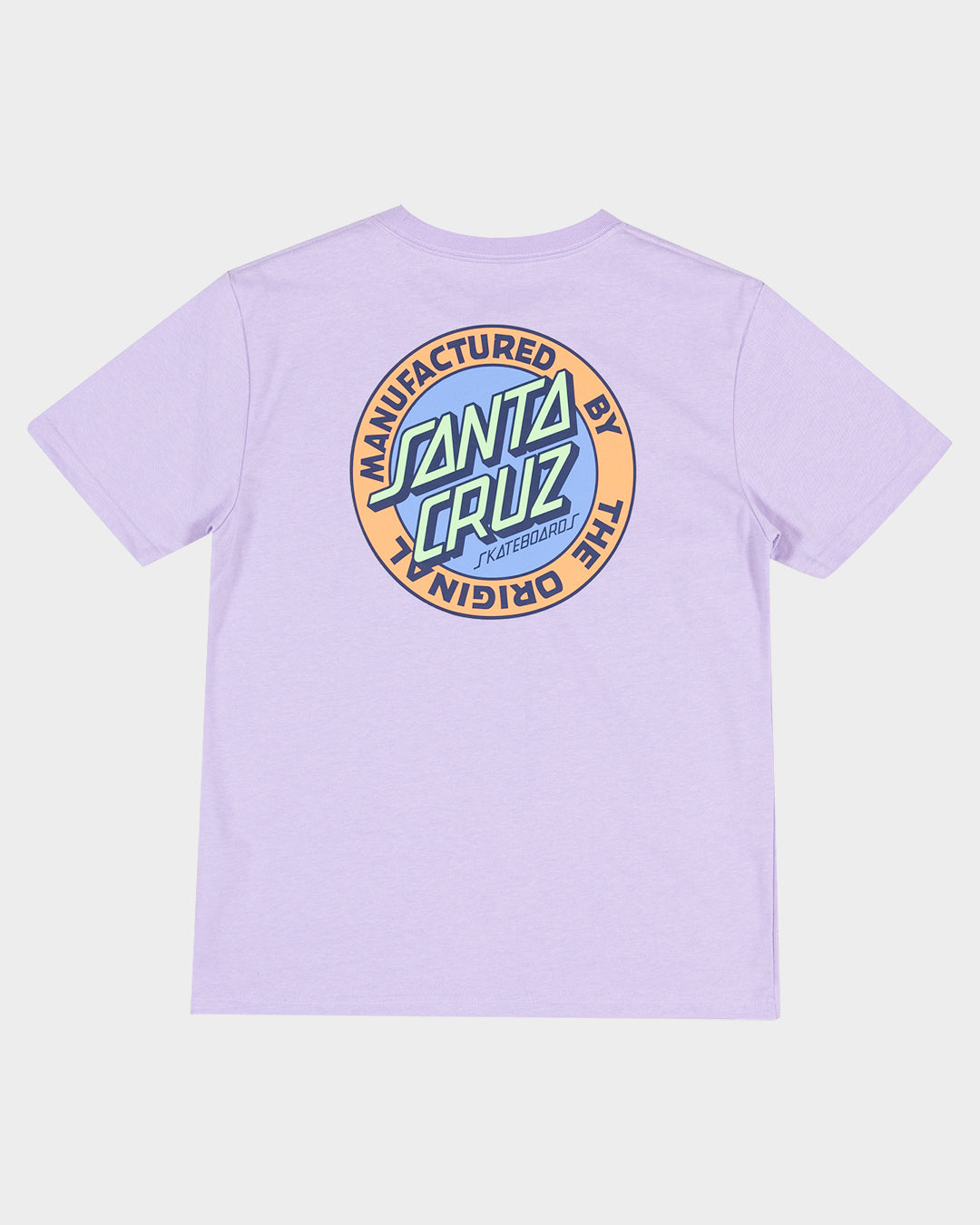 MFG Retro Dot Reverse Girls T-shirt Lavender