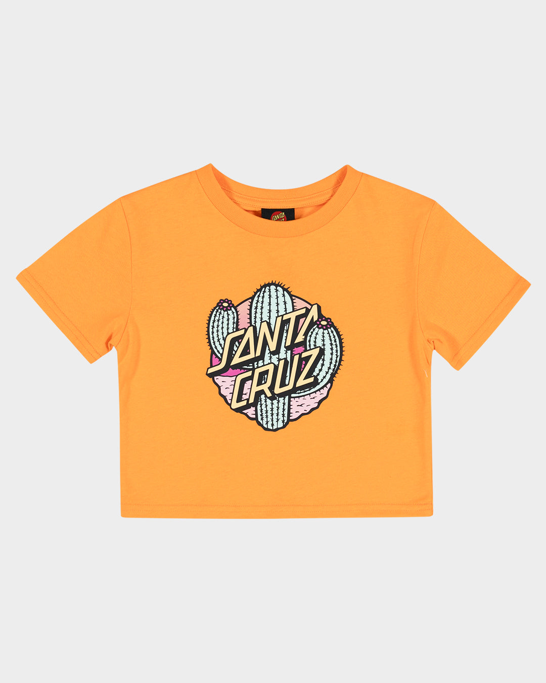 Cactus Dot Girls T-shirt Orange