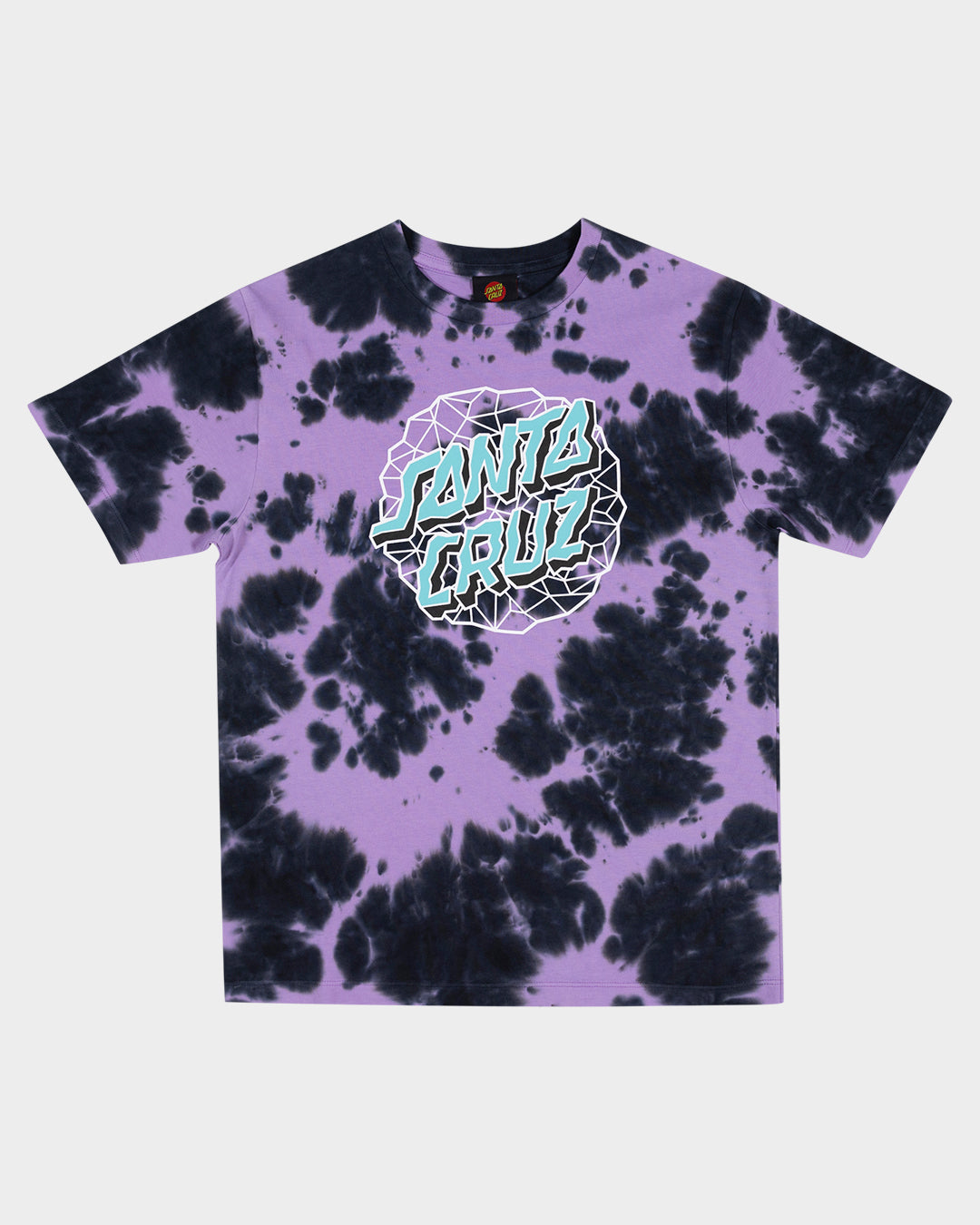 Facet Dot Hollow Girls T-shirt Lavender Tie Dye – Santa Cruz