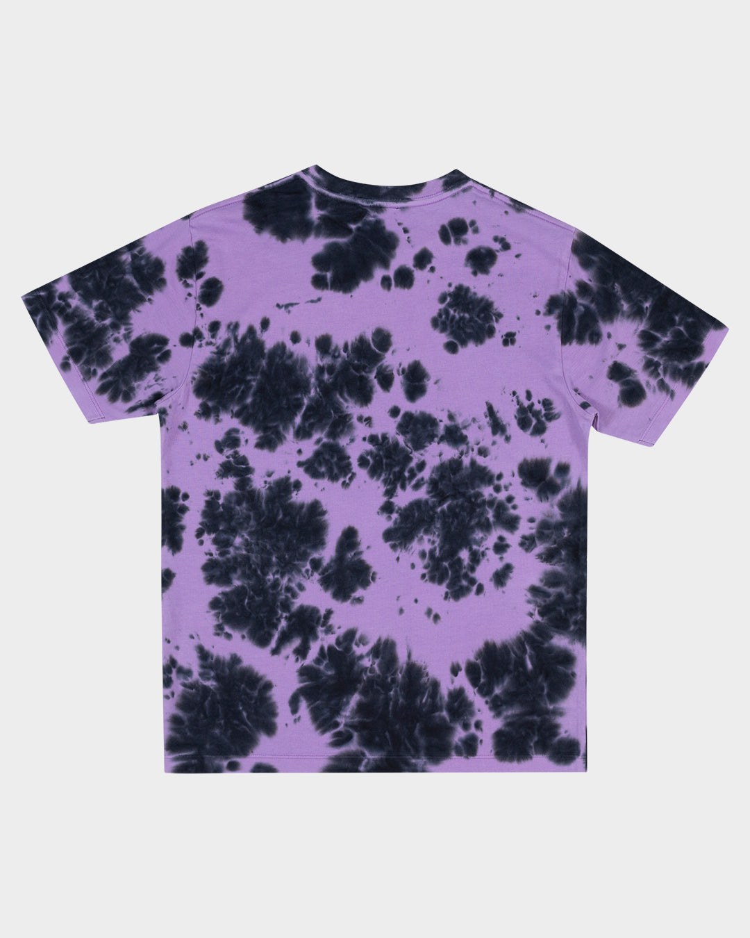 Facet Dot Hollow Girls T-shirt Lavender Tie Dye