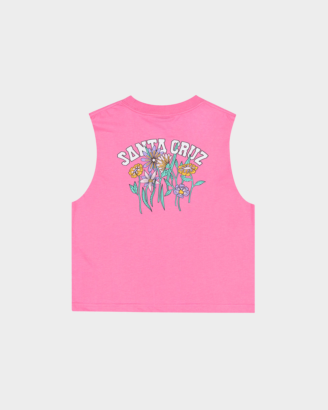 Field Strip Girls Muscle T-shirt Pink