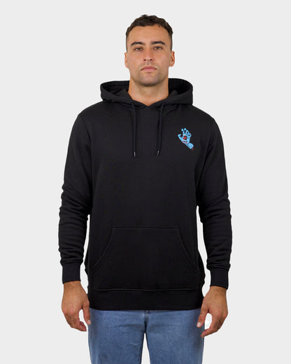 Screaming Hand Santa Cruz Men's Hoodie Black