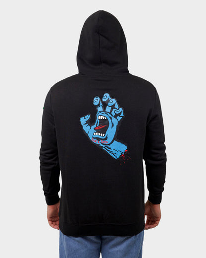 Screaming Hand Santa Cruz Men's Hoodie Black