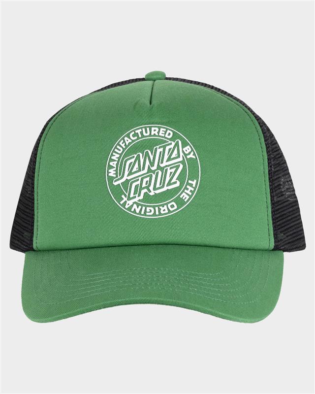 MFG Dot Men's Trucker Hat Green