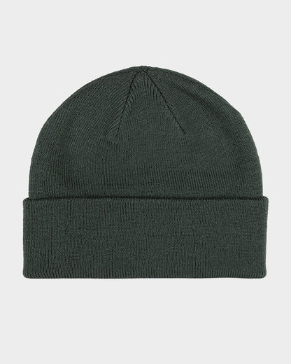 Classic Dot Patch Santa Cruz Men's Beanie Dark Green