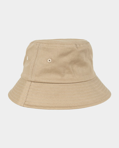 Classic Dot Patch Santa Cruz Men's Bucket Hat Natural