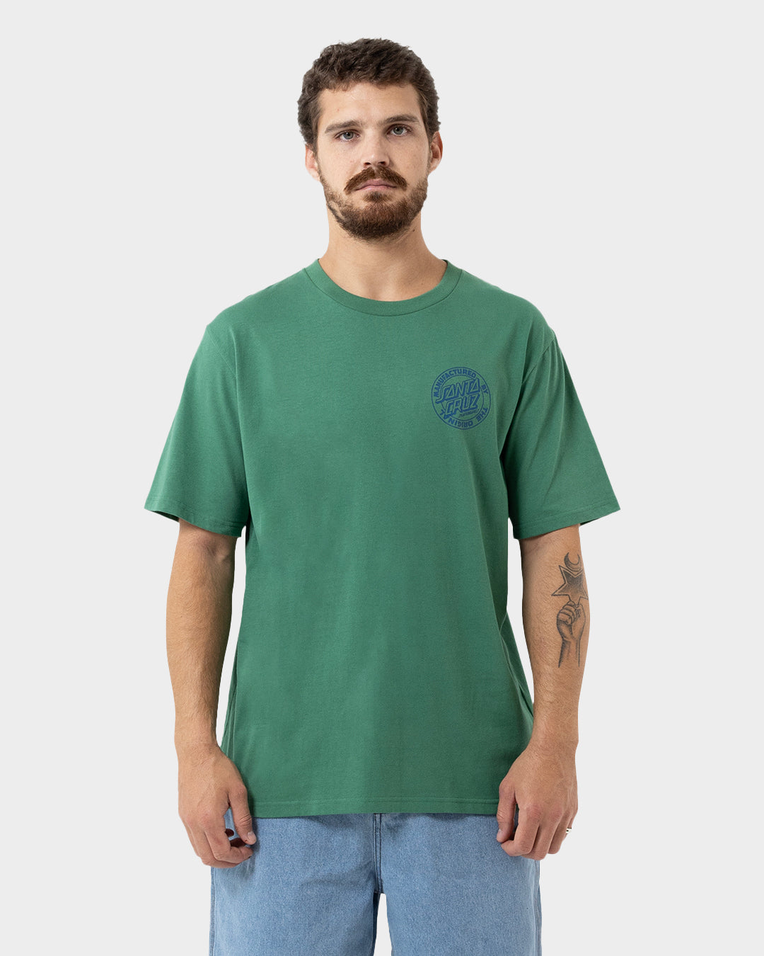 OS MFG Dot Men's T-shirt Green