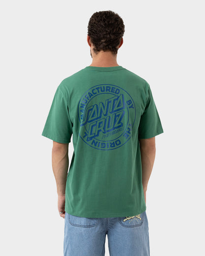OS MFG Dot Men's T-shirt Green