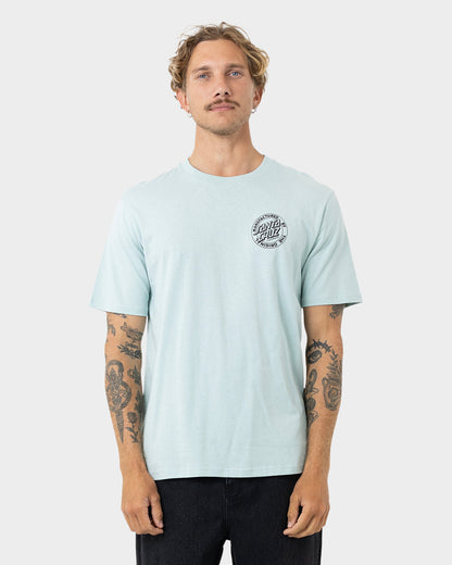 OS MFG Dot Men's T-Shirt Vintage Blue