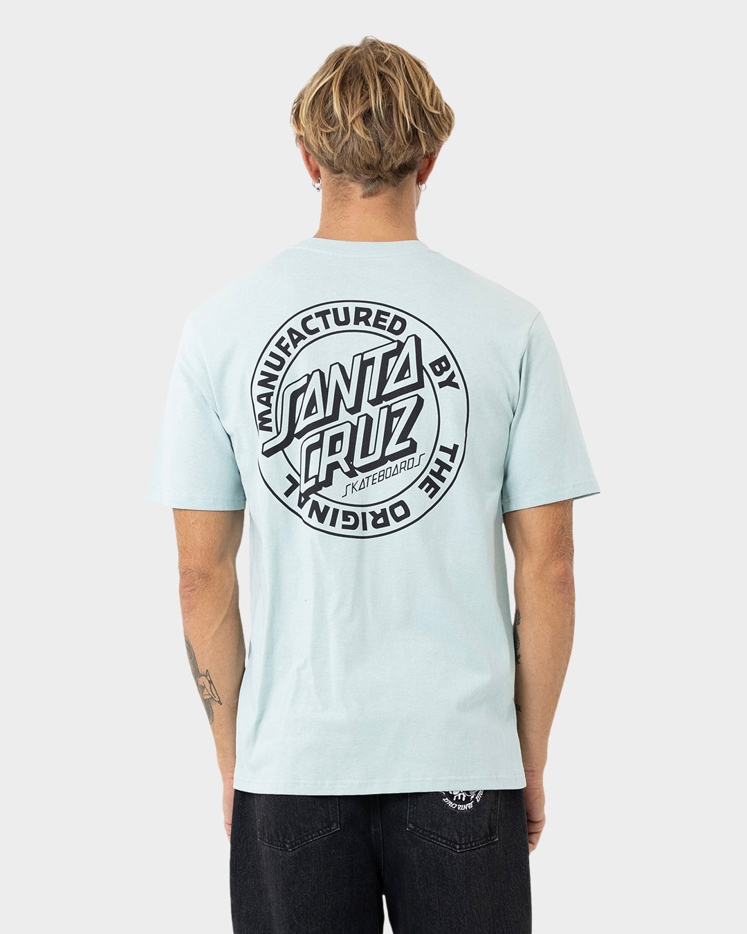 OS MFG Dot Men's T-Shirt Vintage Blue