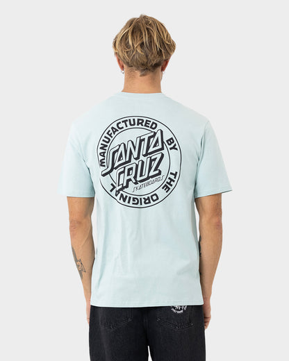 OS MFG Dot Men's T-Shirt Vintage Blue