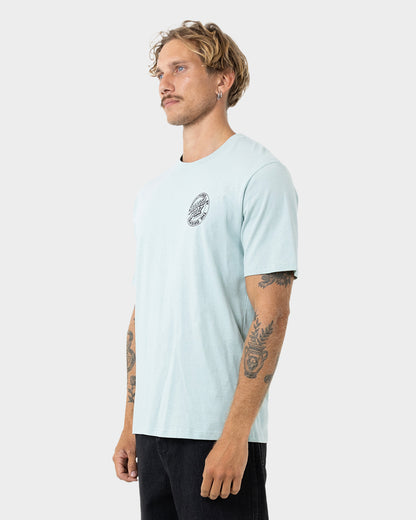 OS MFG Dot Men's T-Shirt Vintage Blue