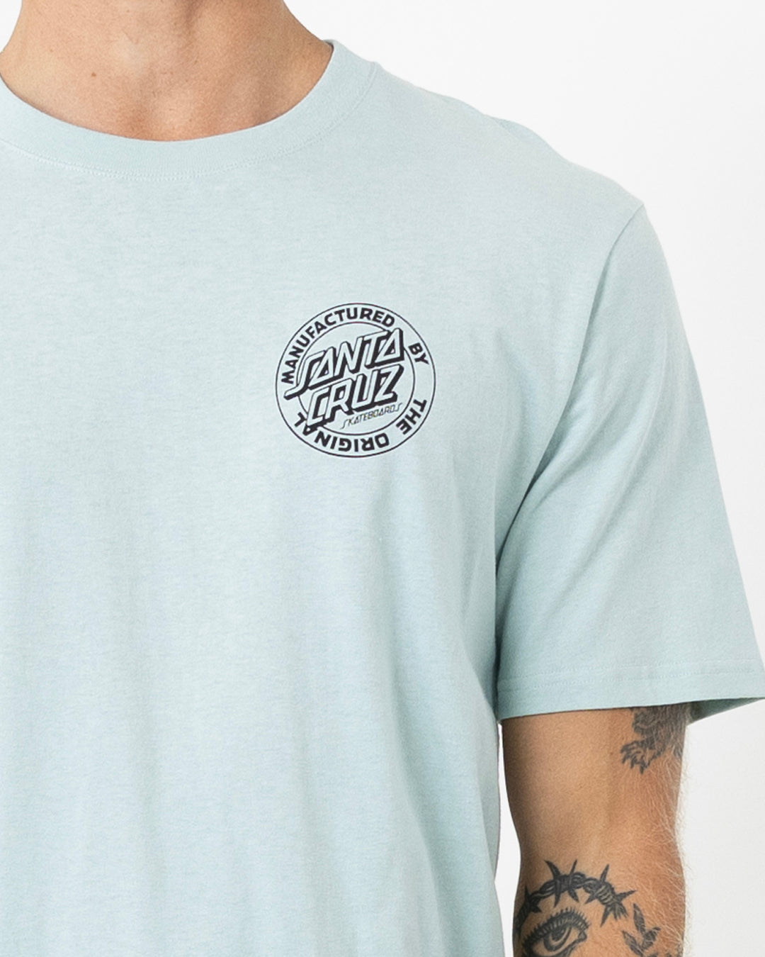 OS MFG Dot Men's T-Shirt Vintage Blue