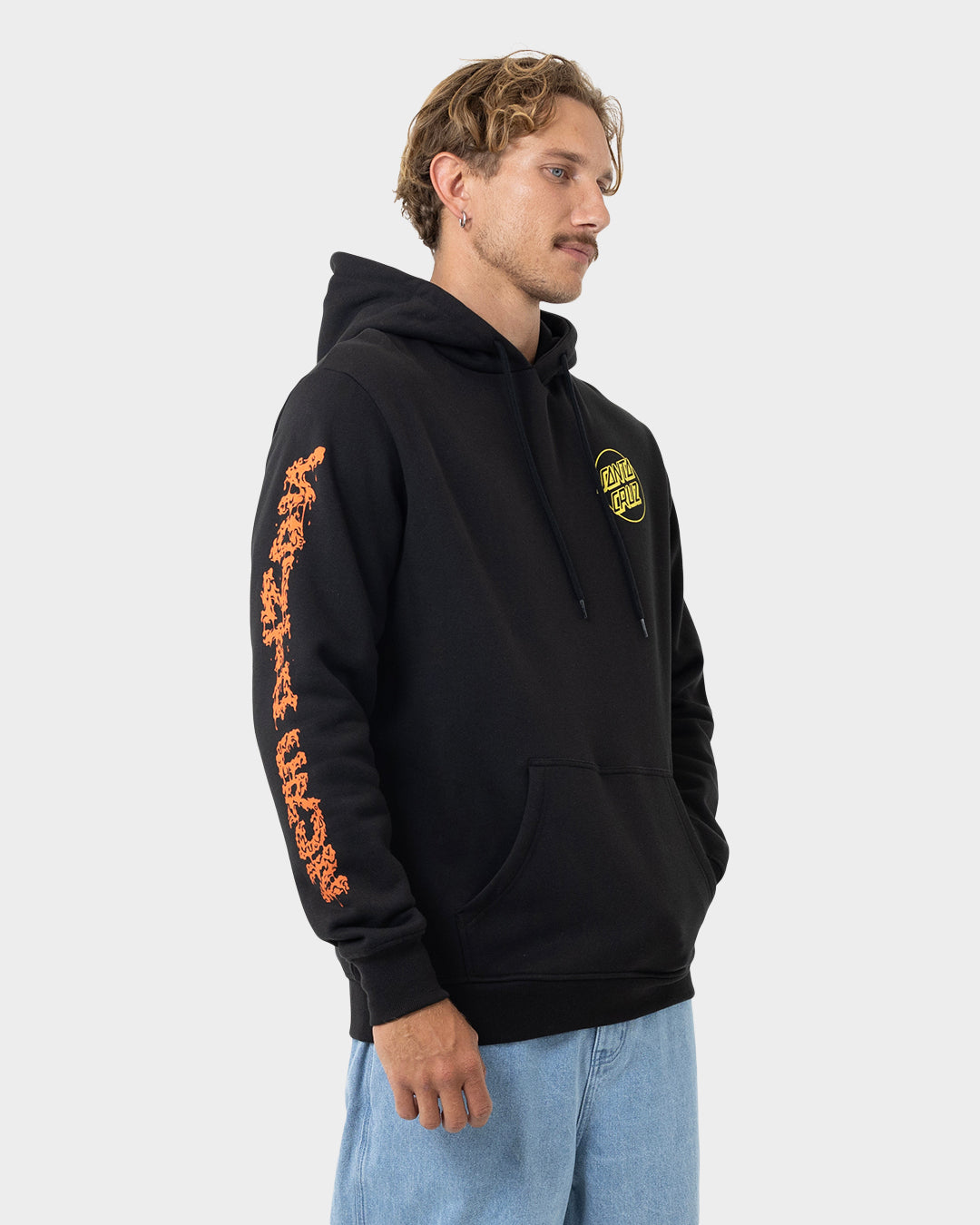 Kendall Atomic Men's Pullover Hoodie Black