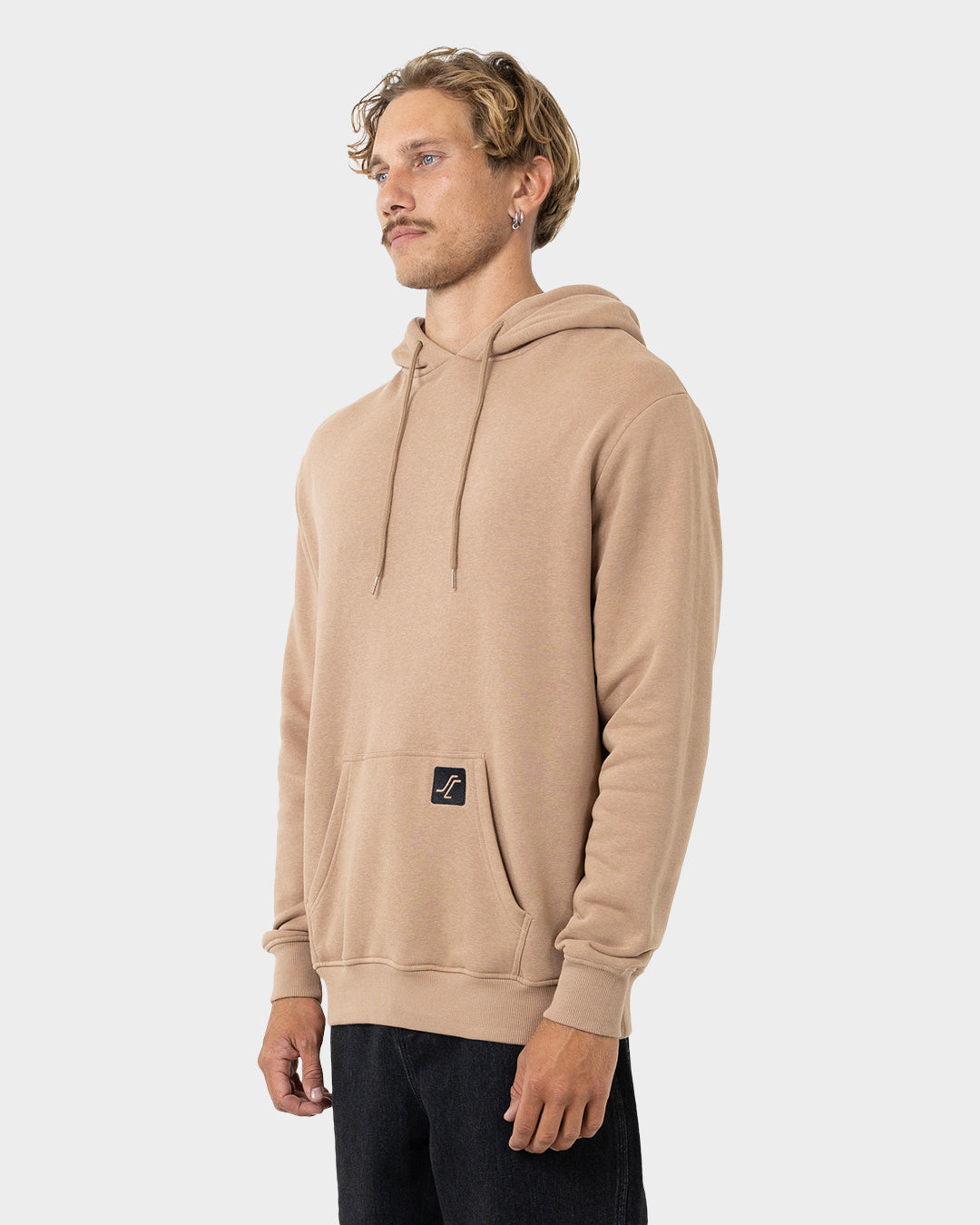 Simplified OgSC Eliminate Men's Pullover Hoodie Taupe