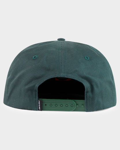 Skate Brain Men's 5 Panel Unstructured Cap Green