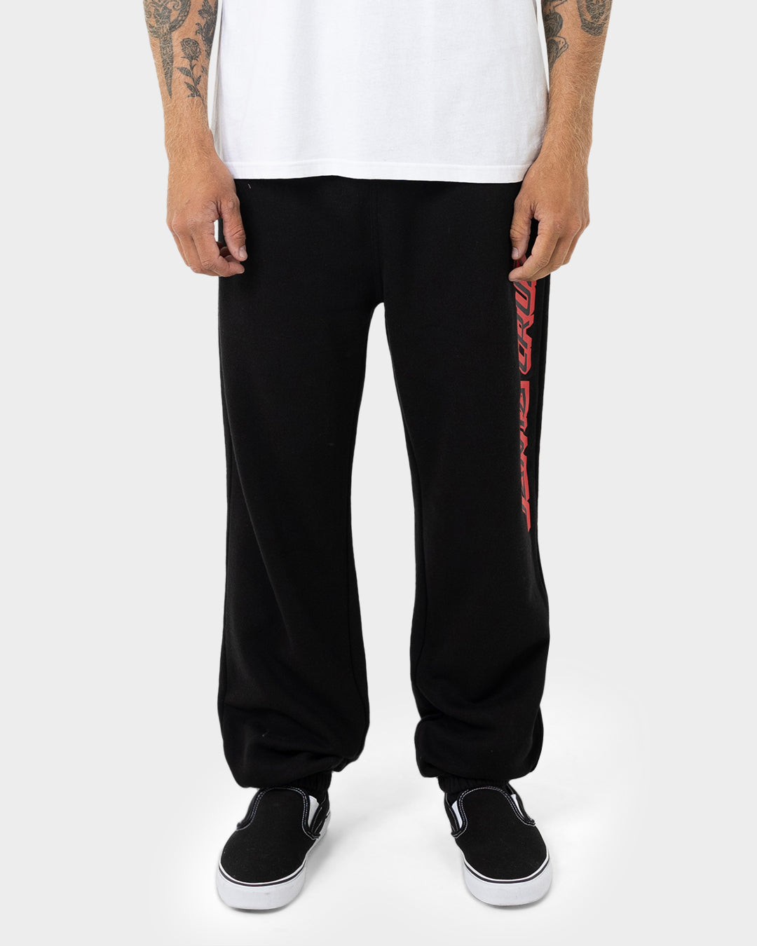 Classic Strip Men's Track Pants Black