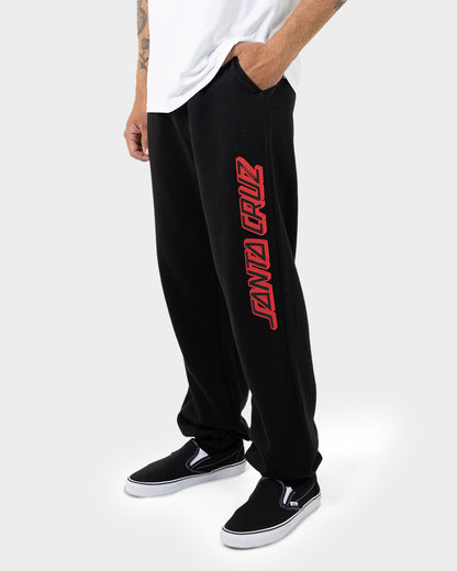 Classic Strip Men's Track Pants Black