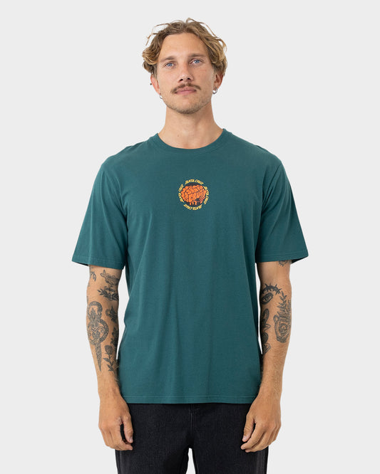 Skate Brain Men's T-shirt Green