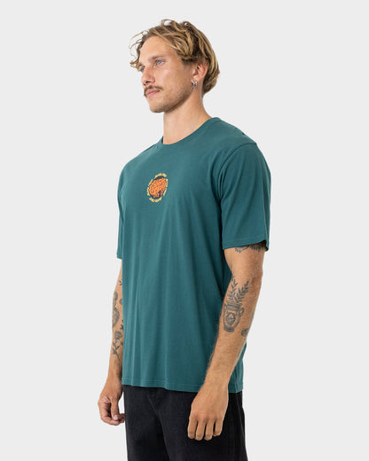 Skate Brain Men's T-shirt Green