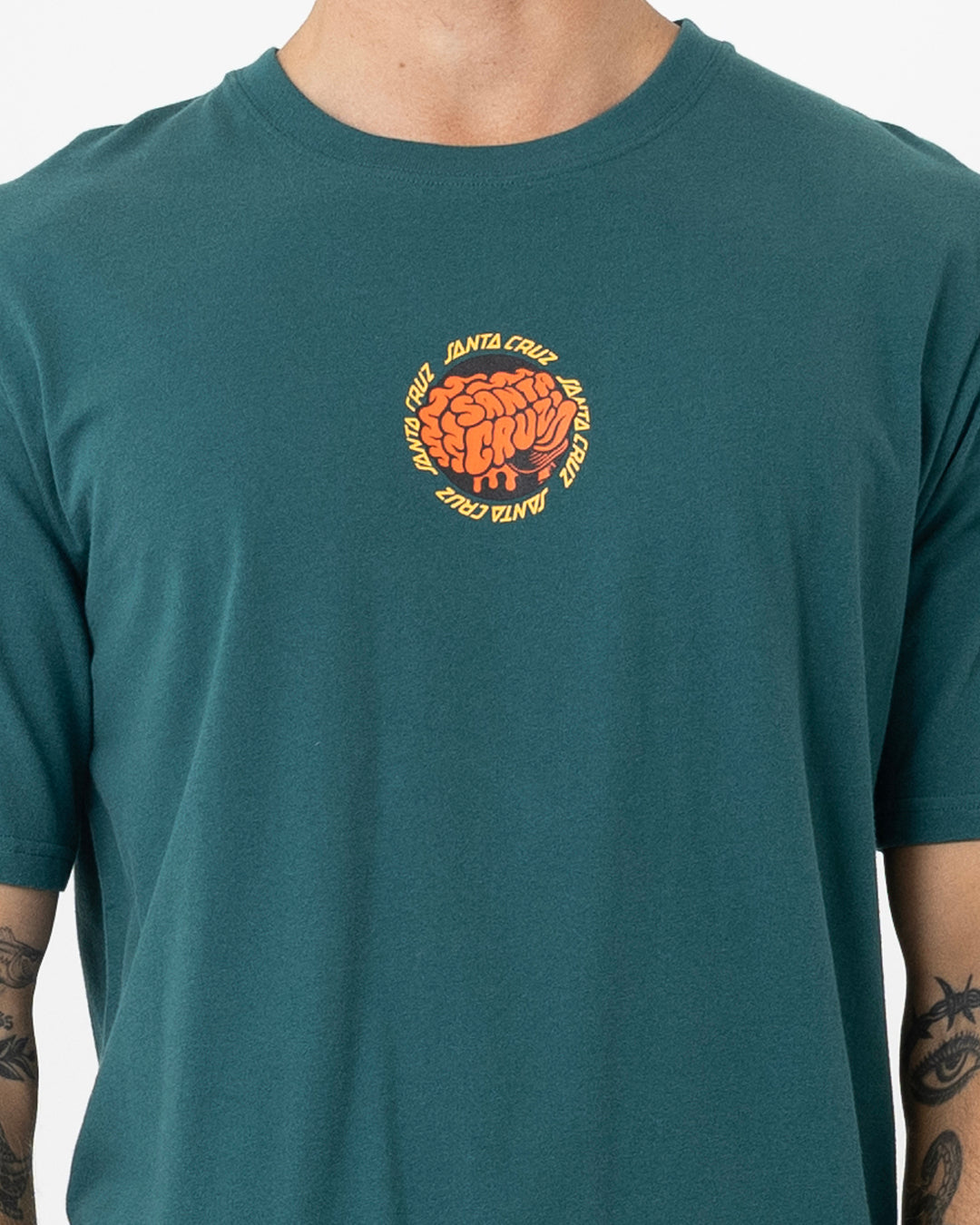 Skate Brain Men's T-shirt Green