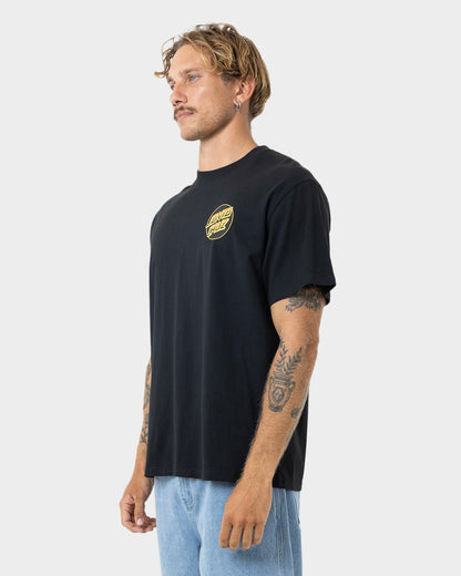 Kendall Wolf Dot Men's T-shirt Off Black