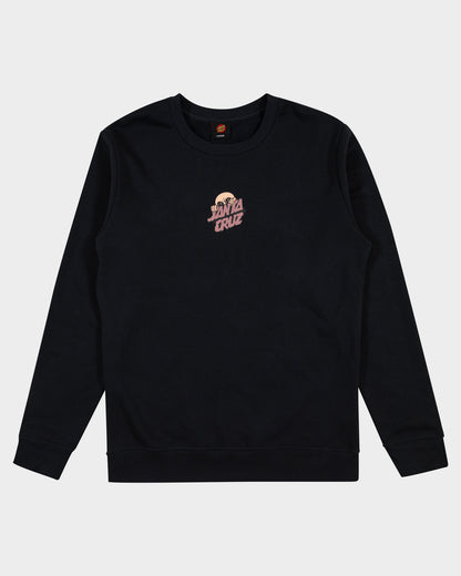 Knibbs Invasion Hand Men's Relaxed Fit Sweater Off Black