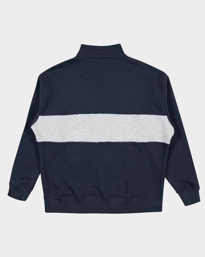 Slam Oval Strip Men's Sweater Dark Blue