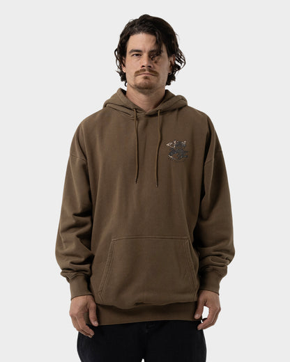 Pace Deathtrap Men's Oversize Hoodie Army