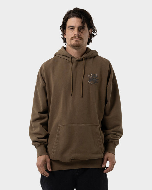 Pace Deathtrap Men's Oversize Hoodie Army