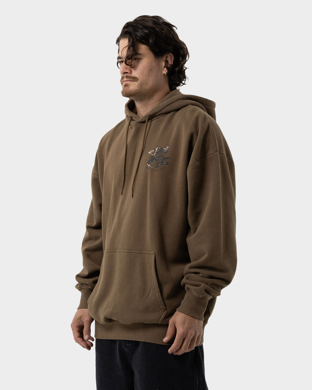 Pace Deathtrap Men's Oversize Hoodie Army