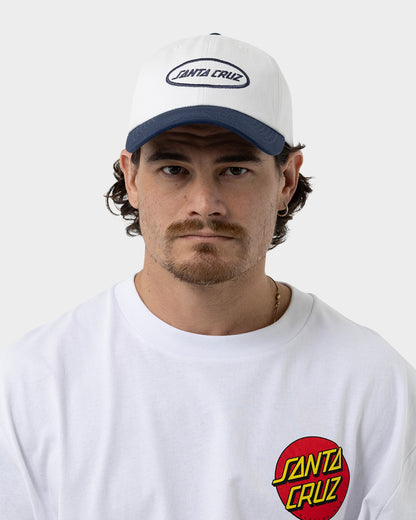 Slam Oval Strip Men's Dad Cap Black