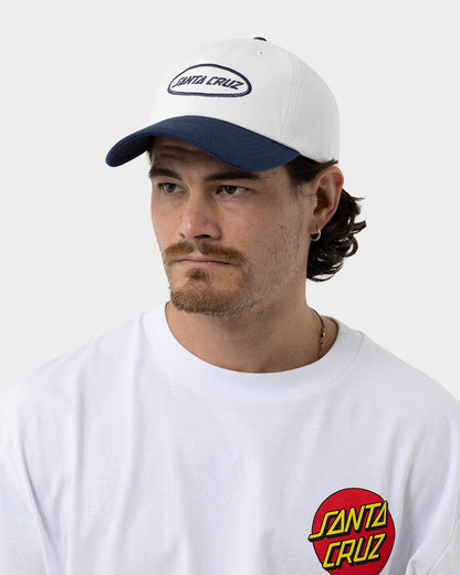 Slam Oval Strip Men's Dad Cap Black