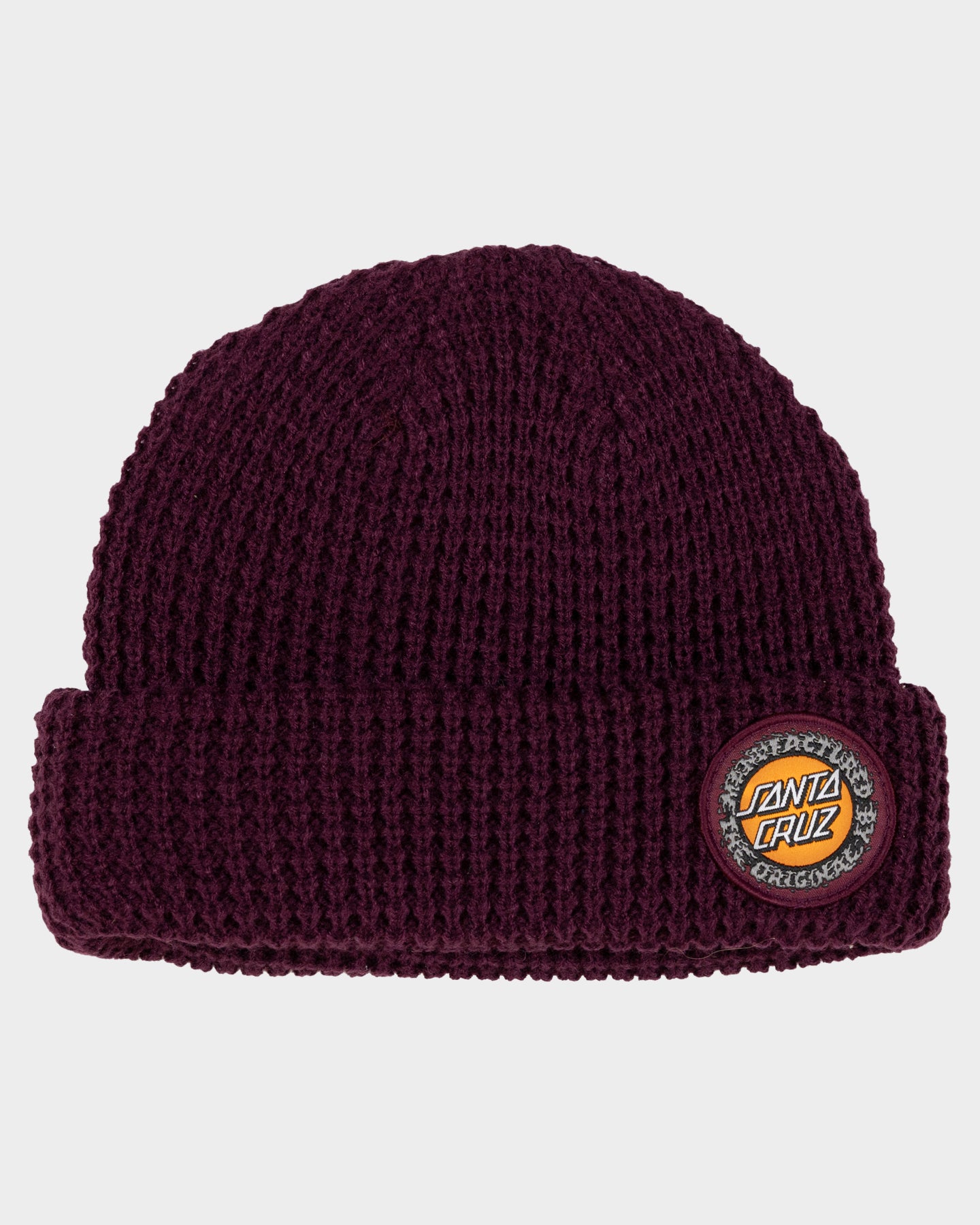 Splatter MFG Dot Men's waffle Beanie Maroon