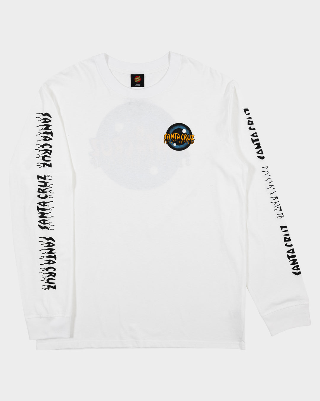 Roskopp Iris Strip Men's L/S T-Shirt White