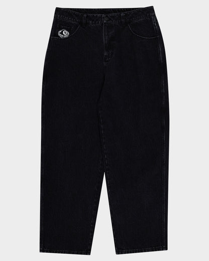 Winkowski Eighth Planet Men's Baggy Denim Pant Washed Black