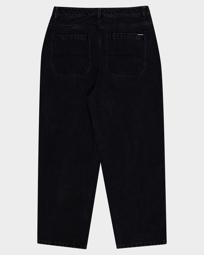 Winkowski Eighth Planet Men's Baggy Denim Pant Washed Black