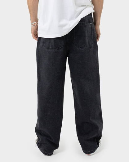 Winkowski Eighth Planet Men's Baggy Denim Pant Washed Black