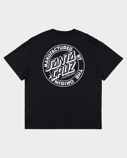 OS MFG Dot Men's Box Fit T-Shirt Black