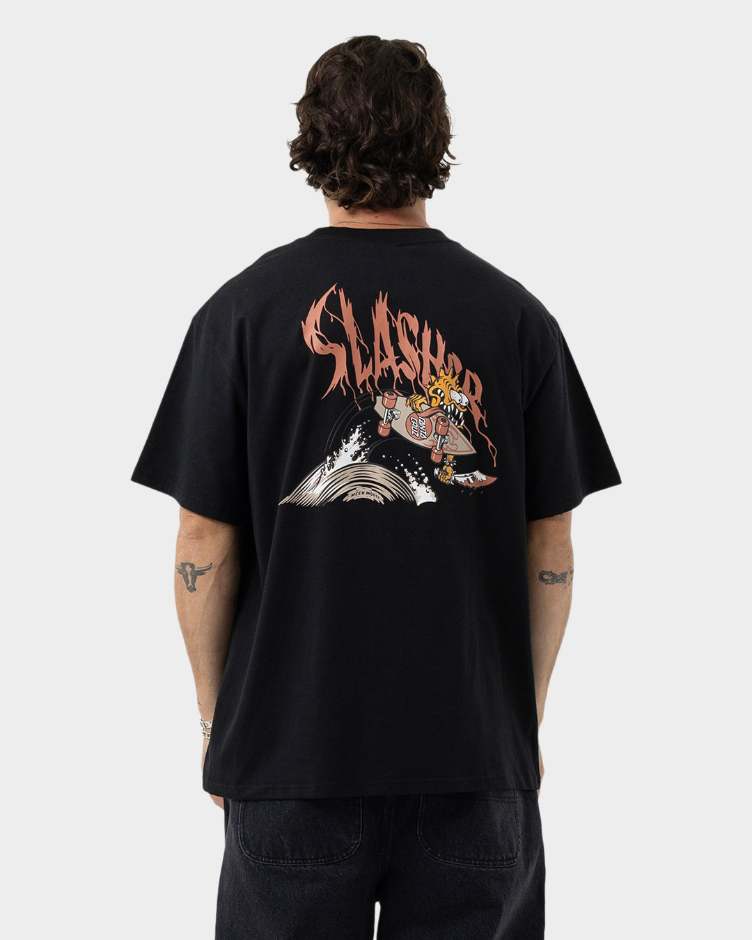 SC Meek OG Slasher Men's Box Fit T-Shirt Black