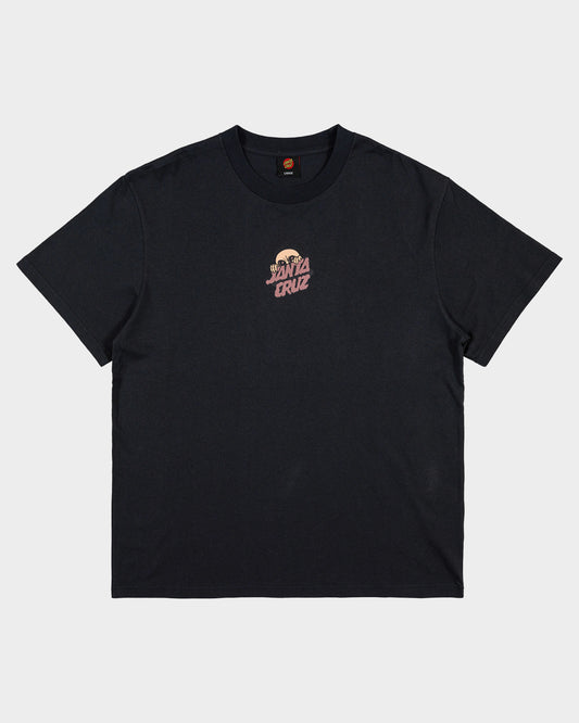 Knibbs Invasion Hand Men's Box Fit T-Shirt Off Black