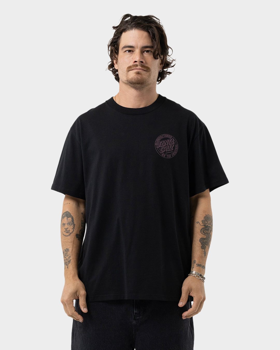 MFG Club Dot Men's Box Fit T-Shirt Black