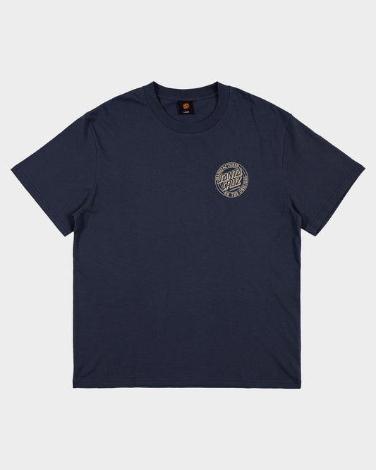 MFG Club Dot Men's Box Fit T-Shirt Dark Blue