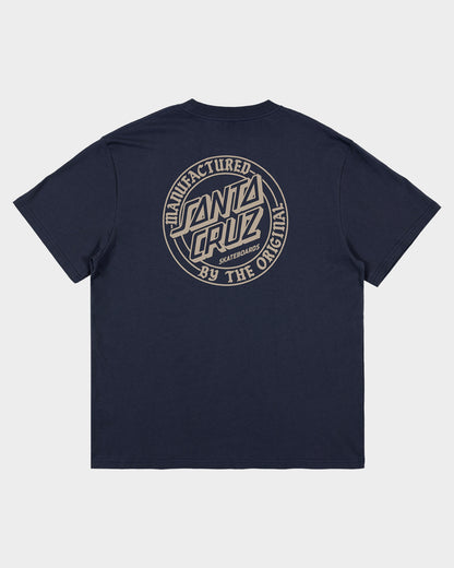 MFG Club Dot Men's Box Fit T-Shirt Dark Blue