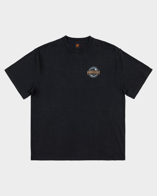 Roskopp Iris Men's Box Fit T-Shirt Off Black