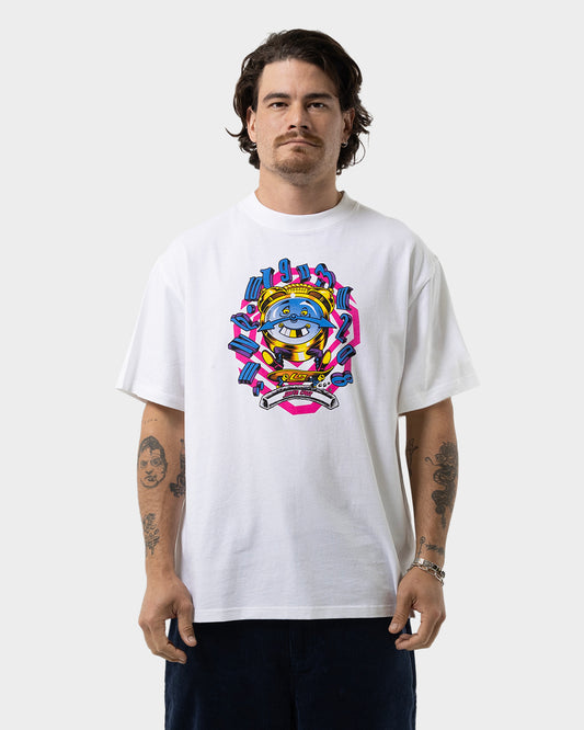 Grabke All Around Men's Box Fit T-Shirt White