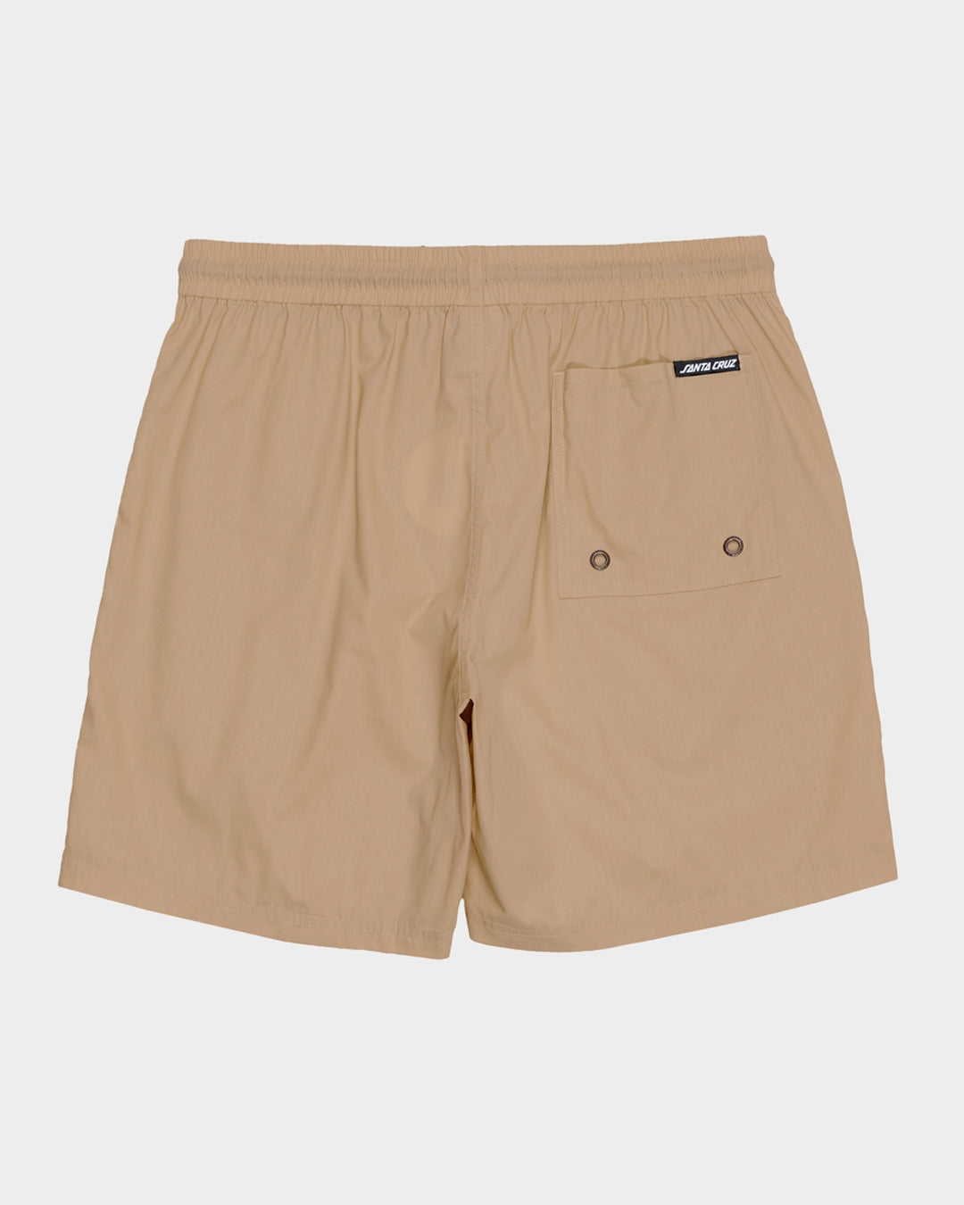 MFG Dot Cruzier Solid Men's Beach Shorts Tan